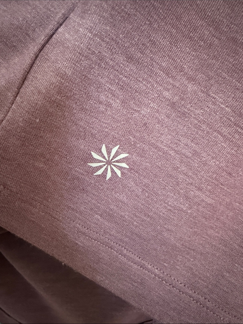 Athleta Mauve Short Sleeve Tee - Picture 3 of 5